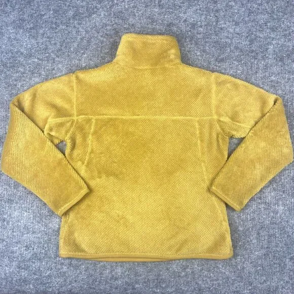Patagonia Fleece Women Small Gold Re-Tool Snap-T Nectar Prairie Rare Colorway - Picture 5 of 12